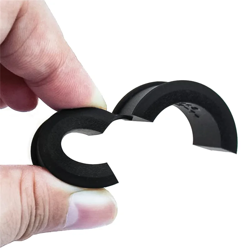 Trendy! 8Pcs Bicycle Handlebar Silicone Gasket 31.8 To 25.4/22.2 Handlebar Gasket,Handlebar Gasket Adapter Bicycle Parts