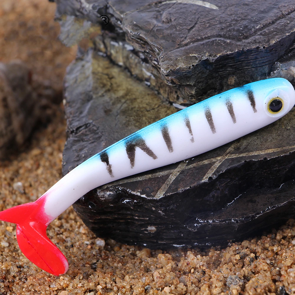 6/4pcs Soft Lures Silicone Bait 8 10cm Artificial bait Goods For