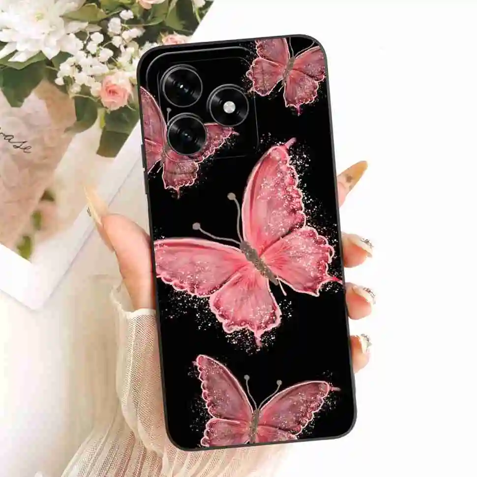Lovely Sweet Rabbit Panda Soft Silicone Phone Case - Shockproof Bumper Cover