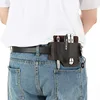 Multifunctional Waist Bag Tool Sheath EDC Leather Multifunctional Flashlight Holster Storage Bag Pen Sheath Pocket Storage Bag 5