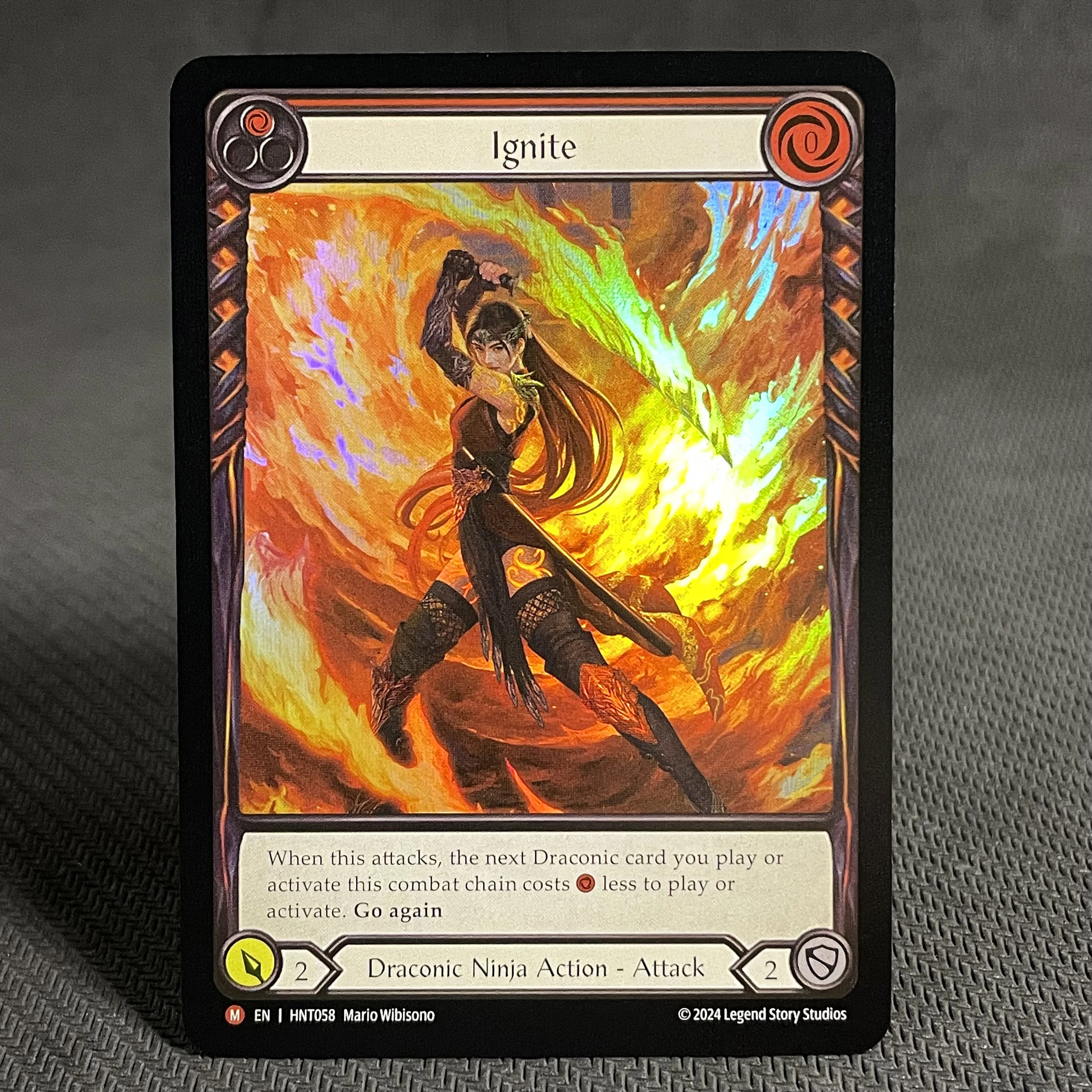 PROXY Flesh and Blood Card Master Cog Flick Knives Riches of