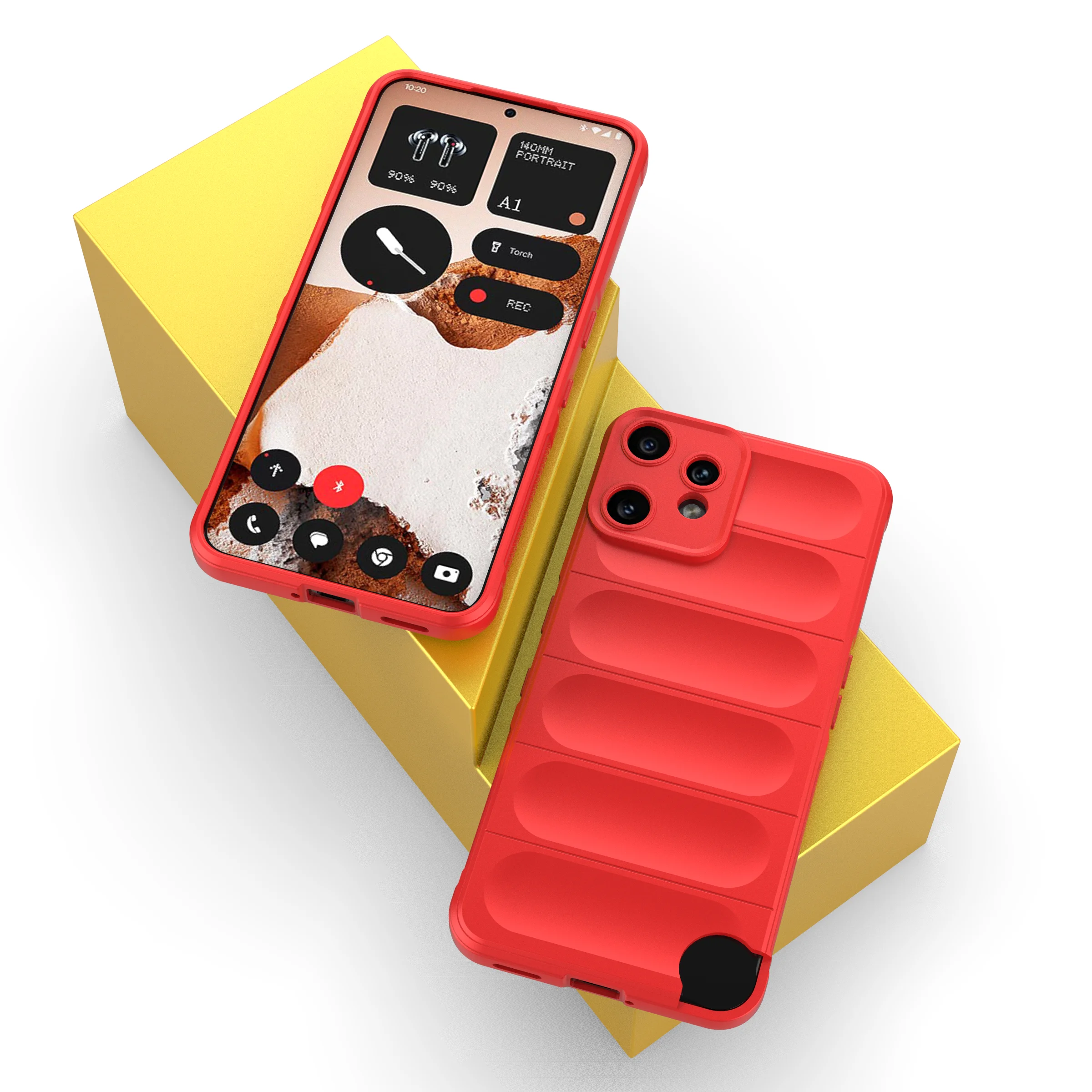 Liquid Silicone Non-Slip Protective Bumper Case - Fashion Classic High Quality