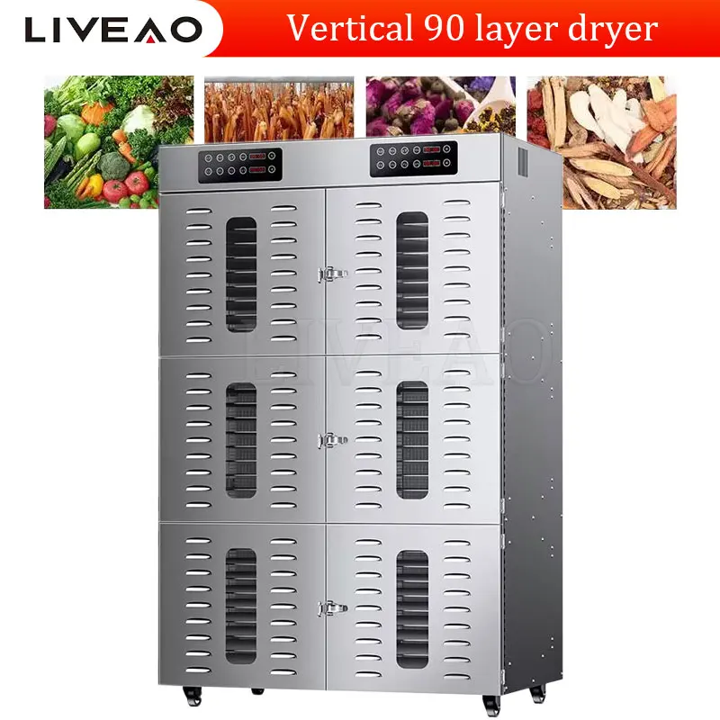 

Commercial Food Dehydrator Fruit Drying Oven Commercial Vegetable Dryer Machine For Sale Fruit Dehydration Machinery