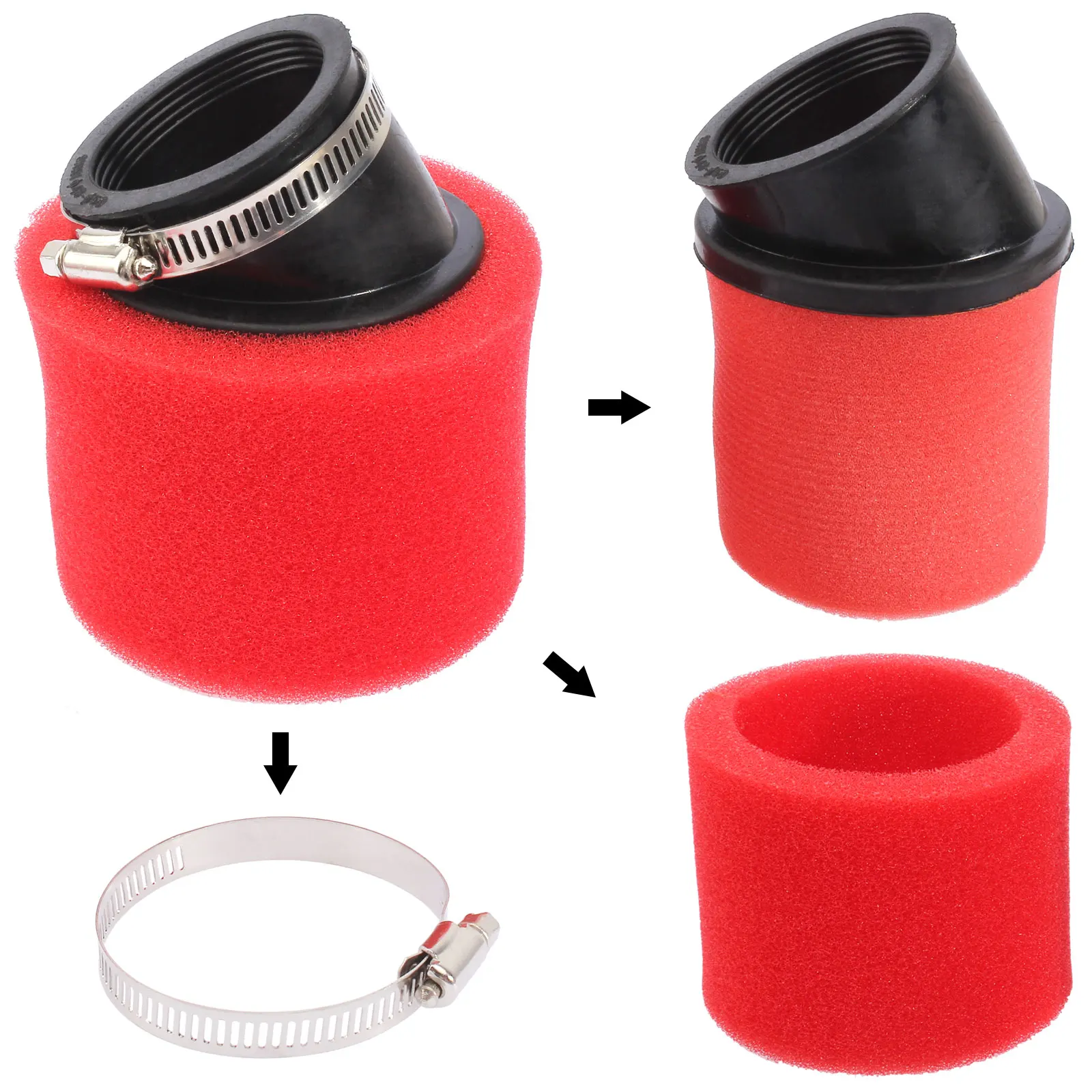 48mm 49mm 50mm ���� ���� ���� 2 ��, 50cc 70cc 90cc 110cc 125cc ������� ATV Go Kart ������� �� ���̽� ���� ���� �̴� ����ũ