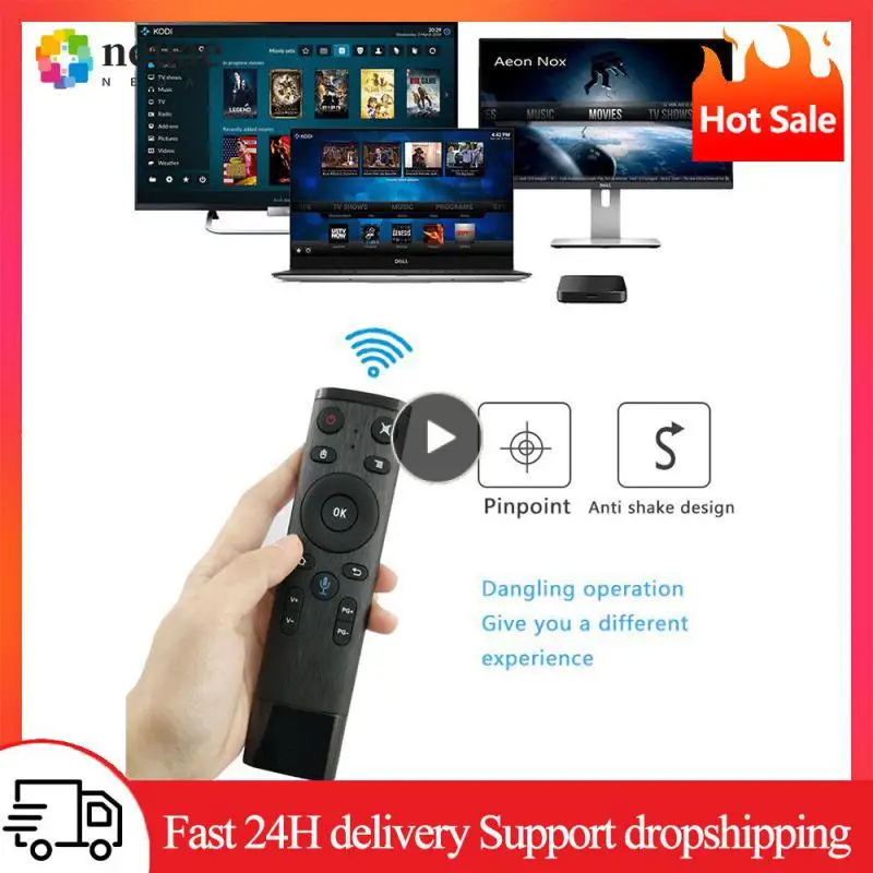 Telecomando Vocale Universale Compatibile Con Tv Led Qled 4K 8K Uhd Hdr Smart Tv