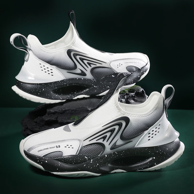 Free Running Shoes Men all-match Sock Sneakers Men Mesh Breathable Cushion Jogging Sports Ultralight Walking Shoes Male Footwear