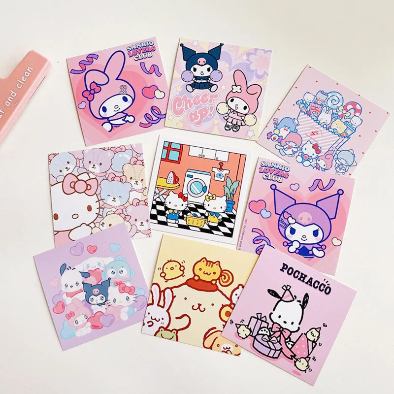 Sanrio Cartoon Hello Kitty My Melody Kuromi Little Twin Star Wall Collage  Cards Cute Print Kit Room Decor for Girls Wall - AliExpress