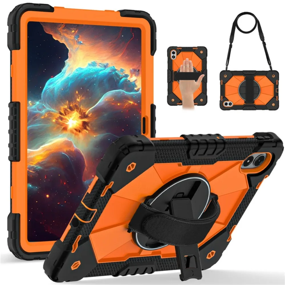 360 Rotating Stand Tablet Case with Shoulder Strap