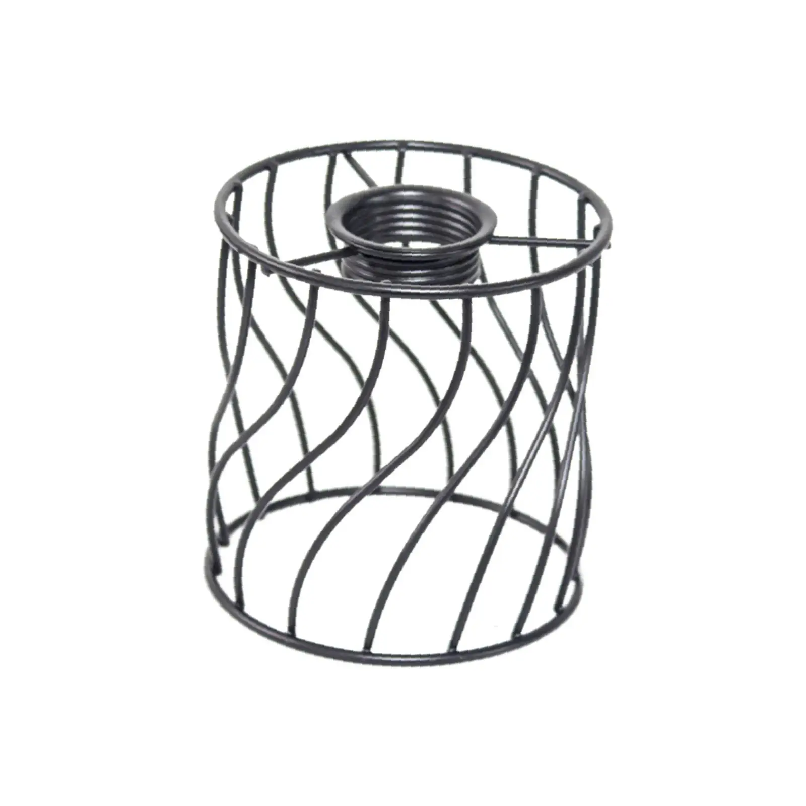 Wire Lampshade Pendant Light Shade Hollow Iron Lamp Cover Hanging Light Lampshade for Bathroom Coffee Shop Household Bar Decor