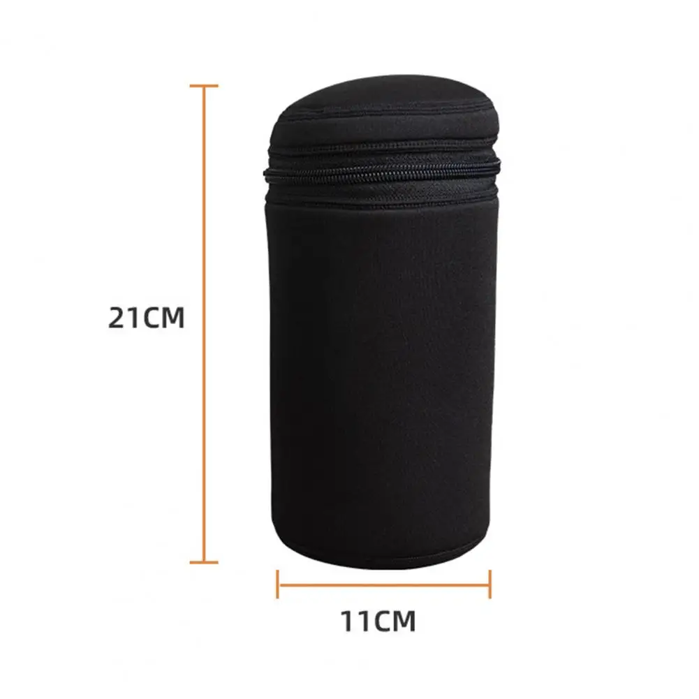 

Soft Lining Protective Bag Waterproof Shockproof Speaker Storage Bag with Bluetooth-compatible Case Handle Soft for Electronic