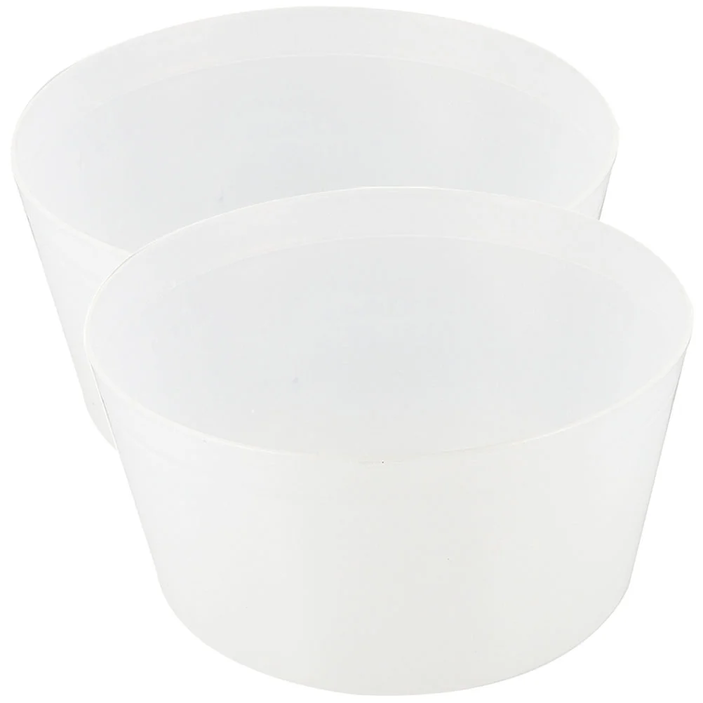 

2Pcs Sauna Barrel Liner Spa Accessory Plastic Liner for Sauna Barrel (White)