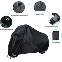 Motorcycle Cover Waterproof Outdoor Indoor Scooter Wear-resistant Fabric Motorbike Cover All Season Dustproof UV Protective 3
