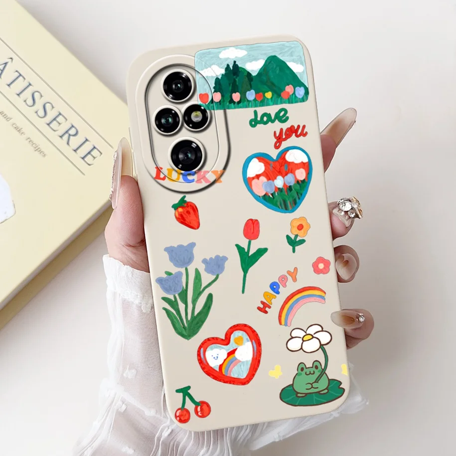 Luxury Marble Moon Frosted Shockproof Silicone Case - Soft Protective Bumper Cover