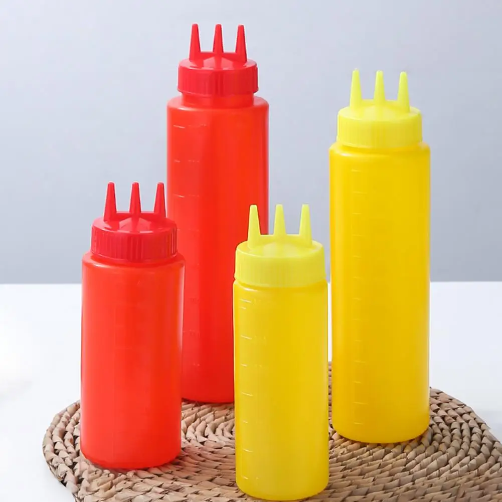 Daily Condiment Bottles Safe Versatile Large Capacity Leak Proof Seasoning Storage Jar Sauce Jar Food Grade