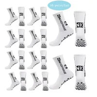 1/5/10 pair of black and white football socks breathable soft non-slip grip running Sports Soccer socks Yoga Basketball sock