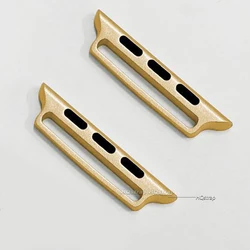 Premium Watchband Connector Adapter for Apple Watch Ultra - Set of 2 (Gold)
