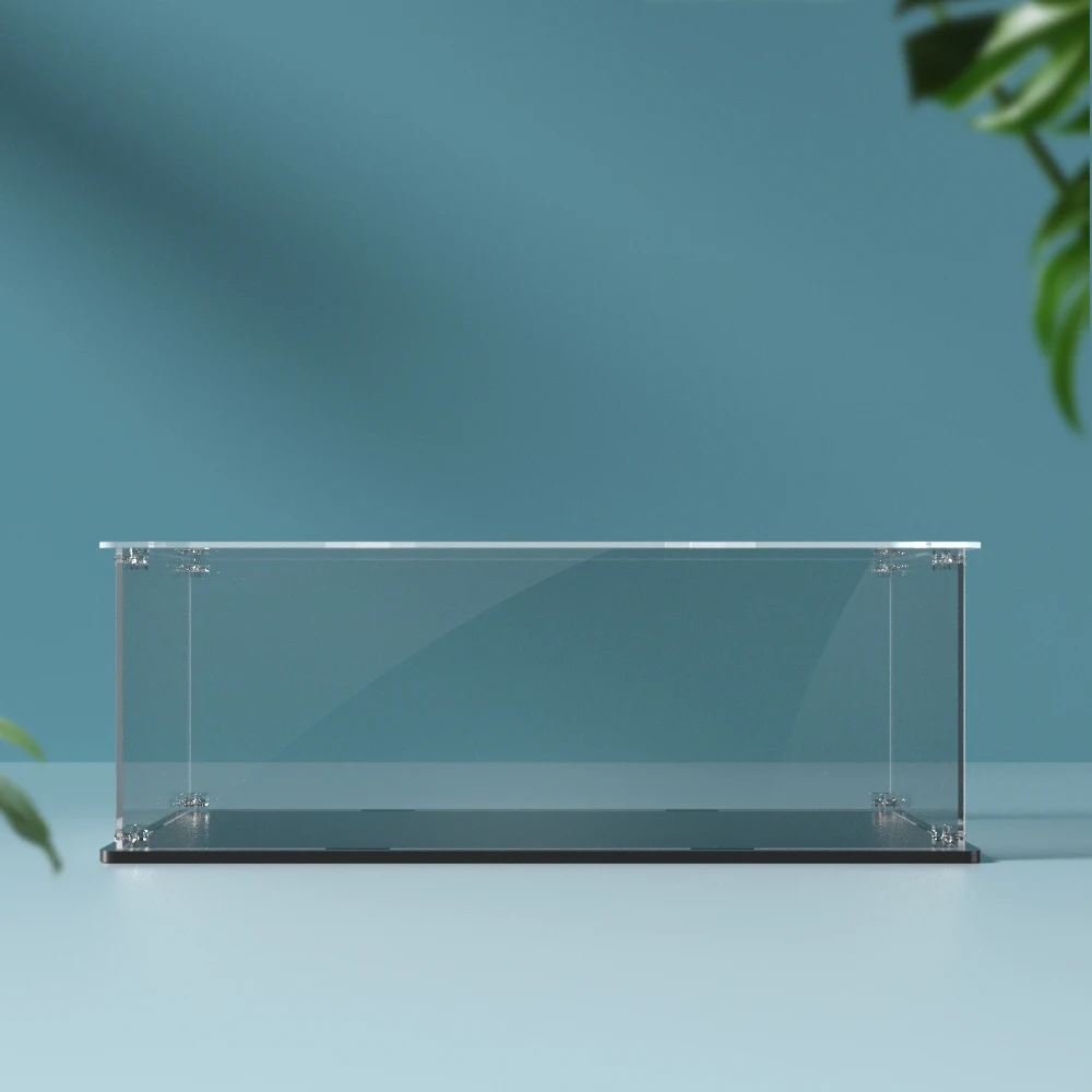 Acrylic display box for lego 10321 display case for Corvette 1961building block dustproof clear model car storage box 39x18x14cm 5