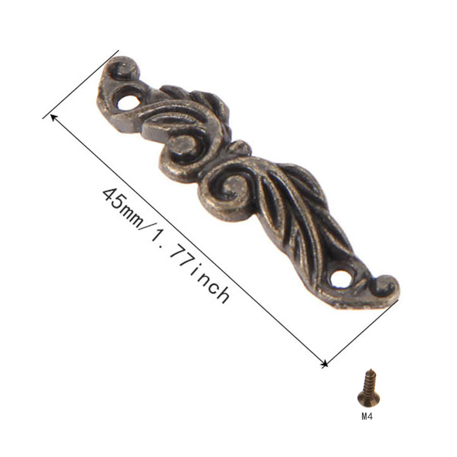 Manijas Vintage Bronce Antiguo Para Muebles - Tiradores Retro Para Cajones Y Puertas
