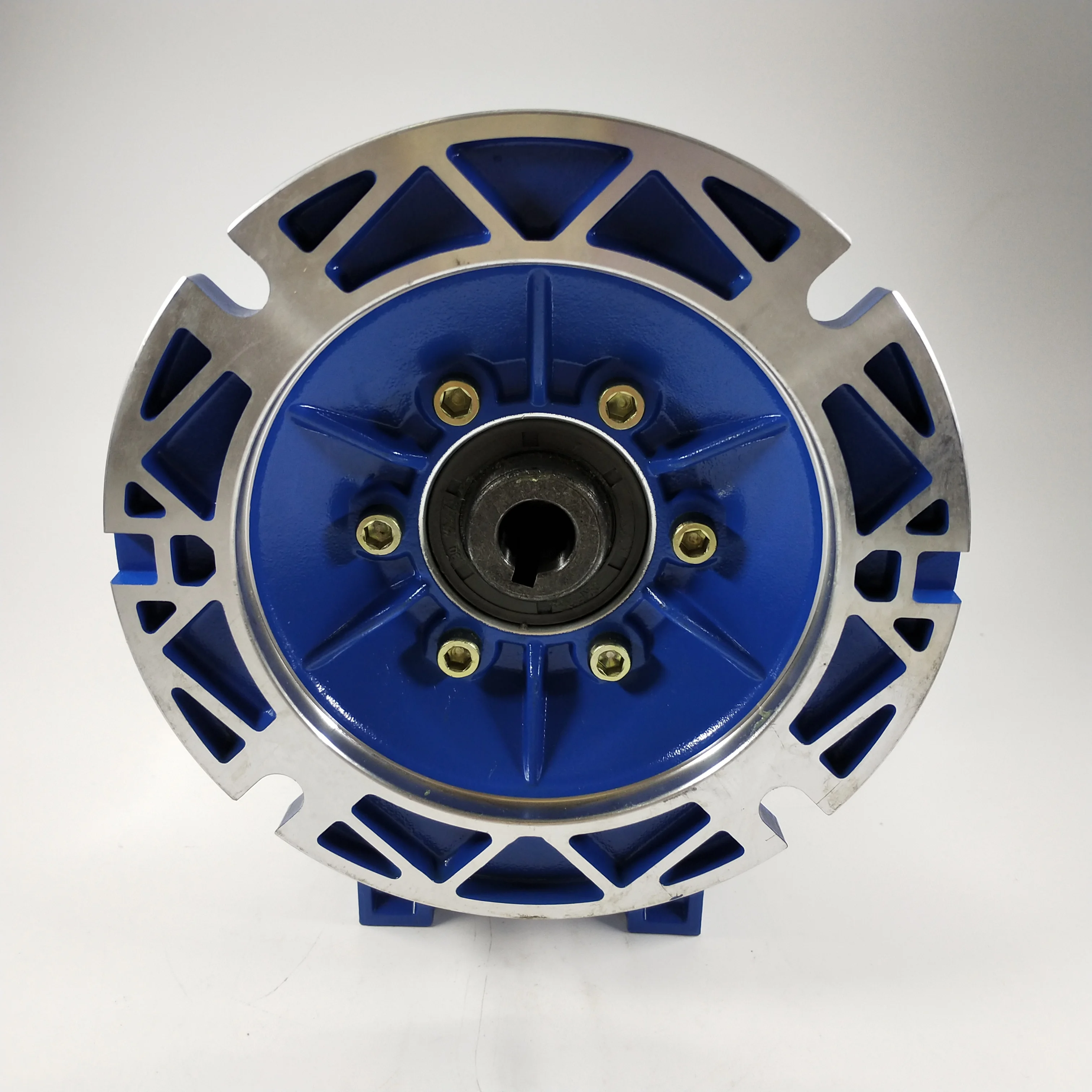 NMRV050 Worm Gear Reducer Ratio 7.5:1-100:1 Motor Frame 56C 5/8 Input Bore Right Angle Gearbox for NEMA C-Face Electric Motors worm geared motor