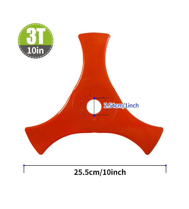 Brush Cutter Blade INDEL 2T 3T Nylon Head Gasoline Lawn Mower Accessories Electric Trimmer Parts Garden Tools