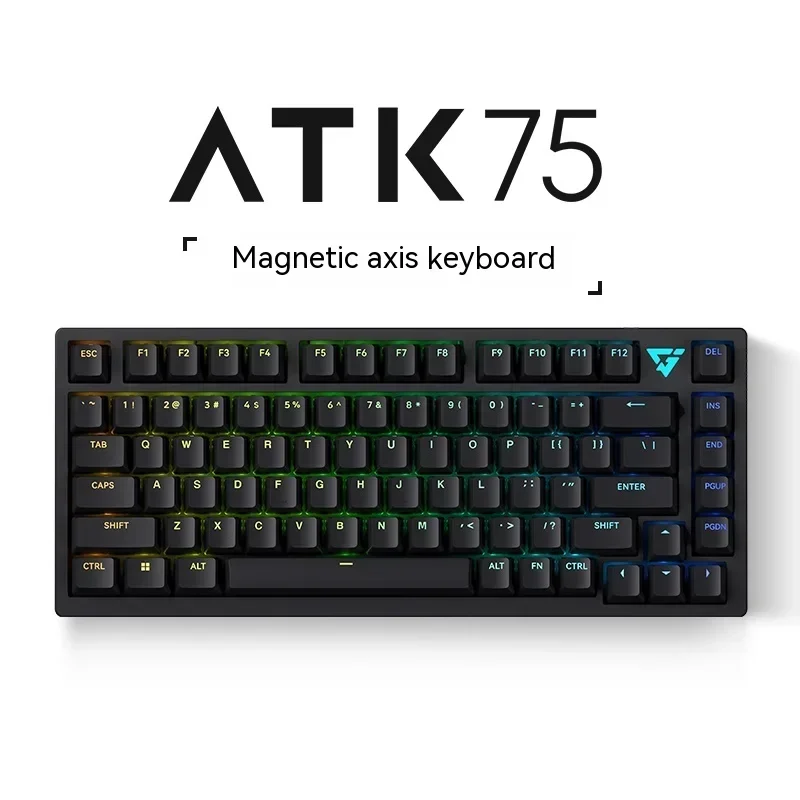 Vxe Atk Atk75 E-Sports Mechanical Keyboard 68 Keys Magnetic Switch Keyboard  Gamer Rgb Backlit Gasket V Hub Gaming Pc Accessories