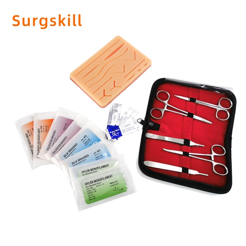 Kit de pratique de suture standard pour la médecine – Grand tampon