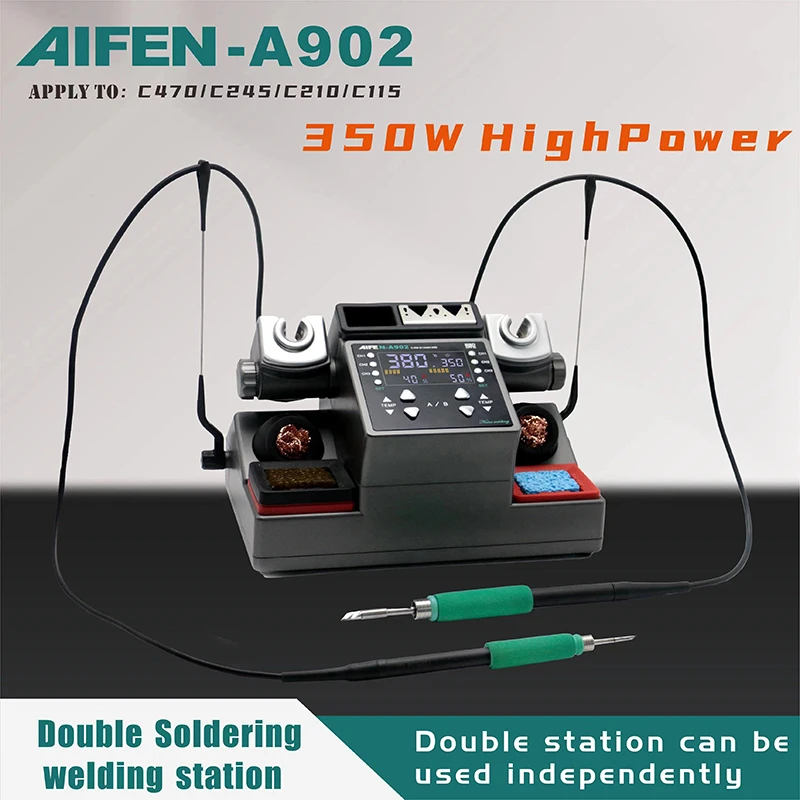 A902 Soldering Station JBC C115 C210 C245 Double Station Welding Rework