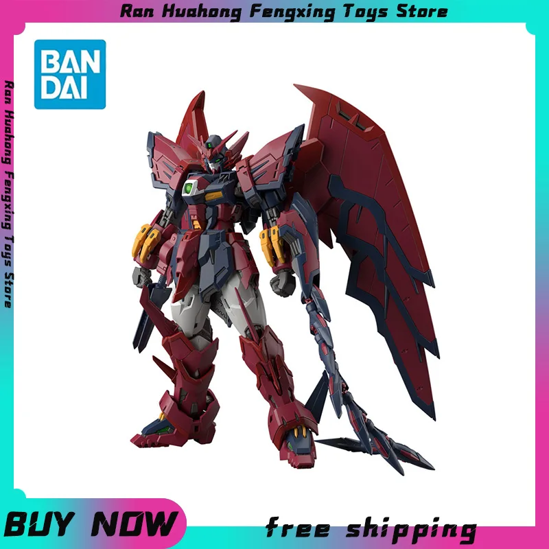 

Bandai Original Genuine Rg 1/144 Gundam Epyon Mobile Suit Gundam Wing Oz-13ms Anime Model Toys Action Figure Gifts Collectible