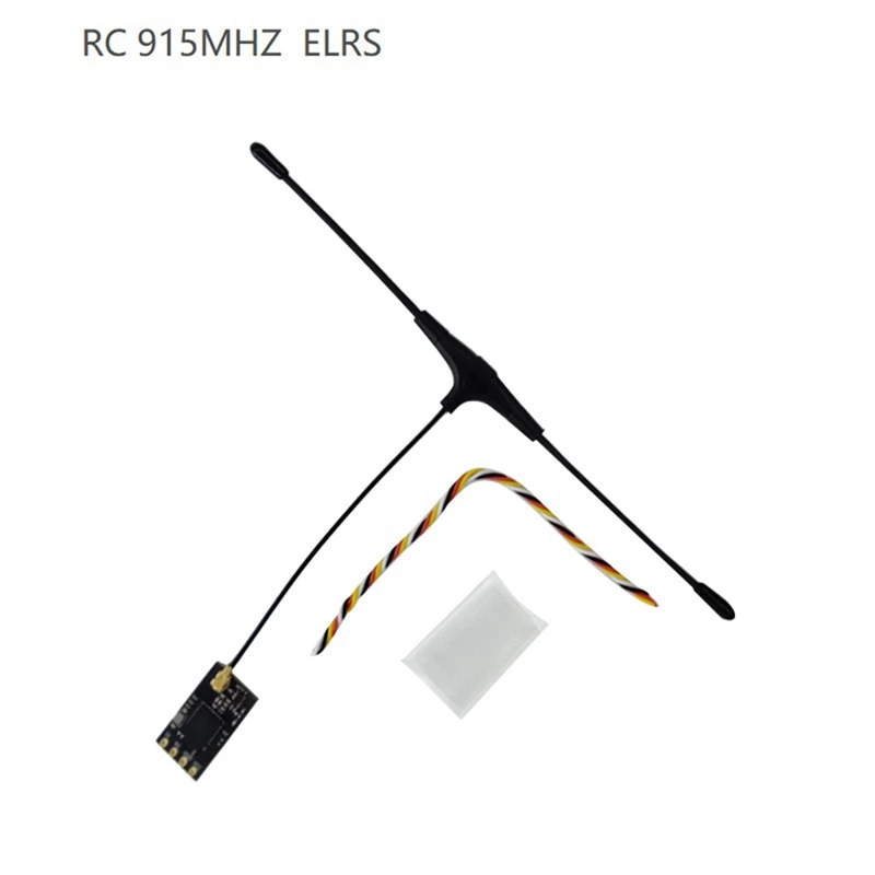 For Aocoda ELRS 915Mhz Receiver 500MW 20Dbm Remote Control Model UAV Receiver CRSF For FPV RC Drone Airplane Black PCB