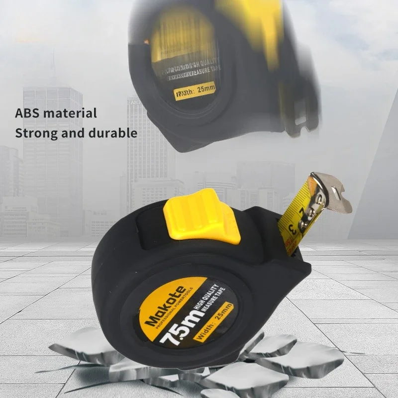Tape Measure Measuring Tape 3M/5M/7.5M/10M Metric and Inche retractable Thickened wear-resistant steel Household measuring tools