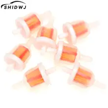

5pcs/lot Universal Large Inner Gas Fuel Filter Petrol 6mm 8mm / 1/4" 5/16" Pipe Lines