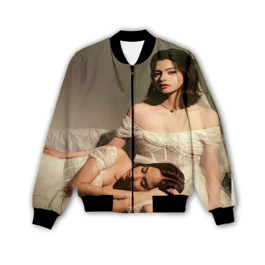New Fashion Women/Men's 3D Print Freenbecky  Zipper Bomber Jackets Men Overcoat Mens Coat Zip Up Jackets 2
