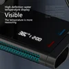 Digital Smart Bathroom Shower Set for Spa Waist Spray Shower System Faucets Rainfall Piano Bath Shower Set Apartment 3