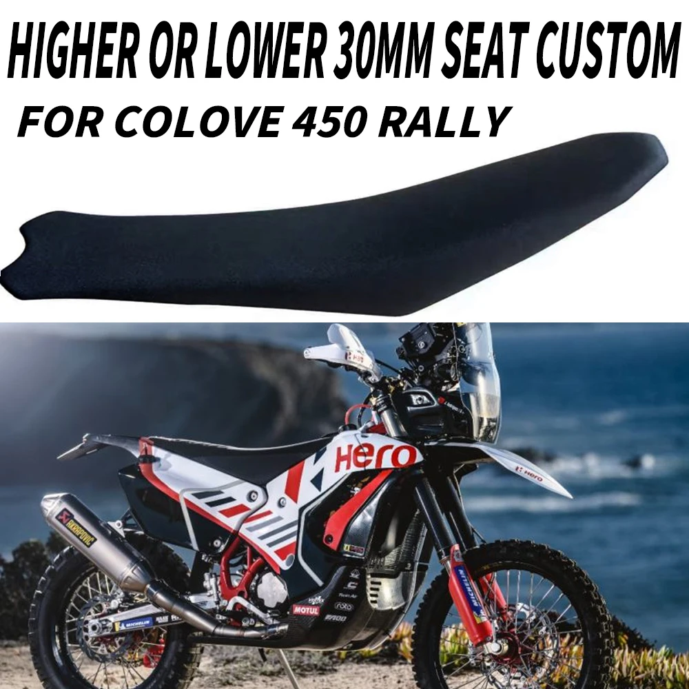 

For Colove 450 Rally Motorcycle Seat Cushion Modified Higher or Lower 30mm Seat Custom