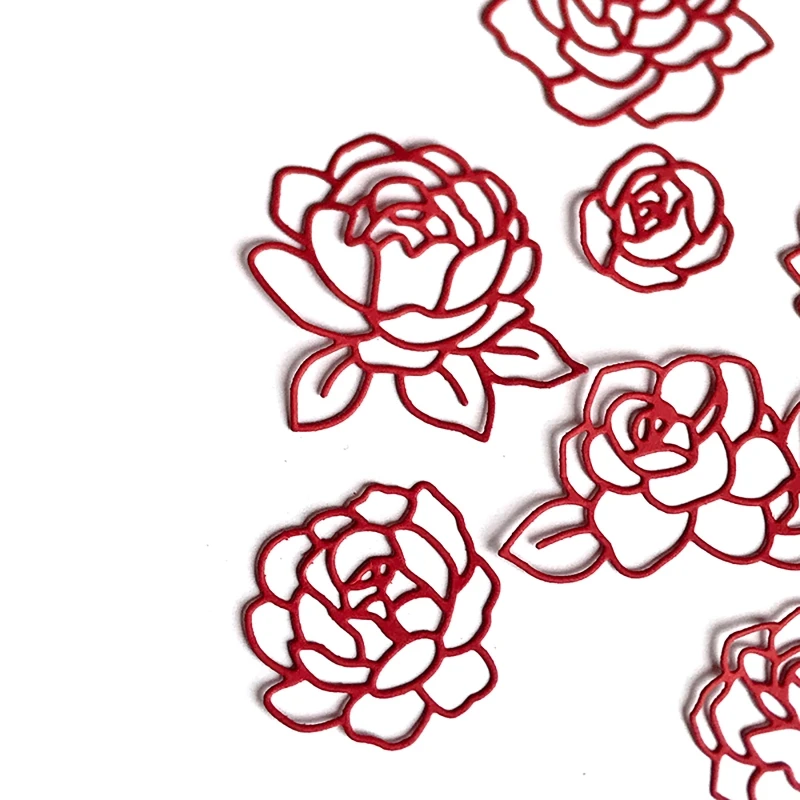 Printable Rose Stencils