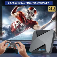 X2 Pro Console de jeu vidéo rétro TV Box plus de 100 000 jeux avec 2 manettes de jeu Super Console 4K 60 + émulateurs de jeu pour DC/Arcade/MAME/Sega 5
