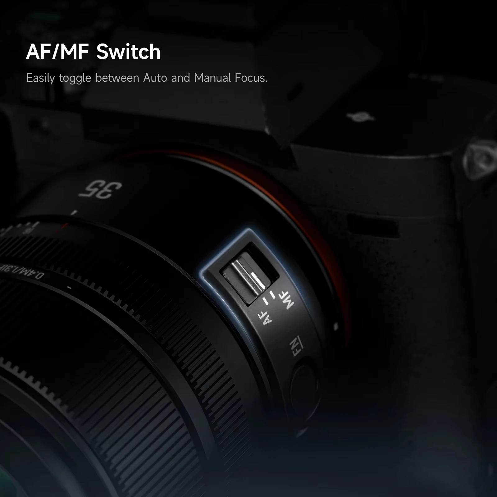 Brightin Star AF 35mm F1.8 フルサイズ単焦点カメラレンズ STM静音