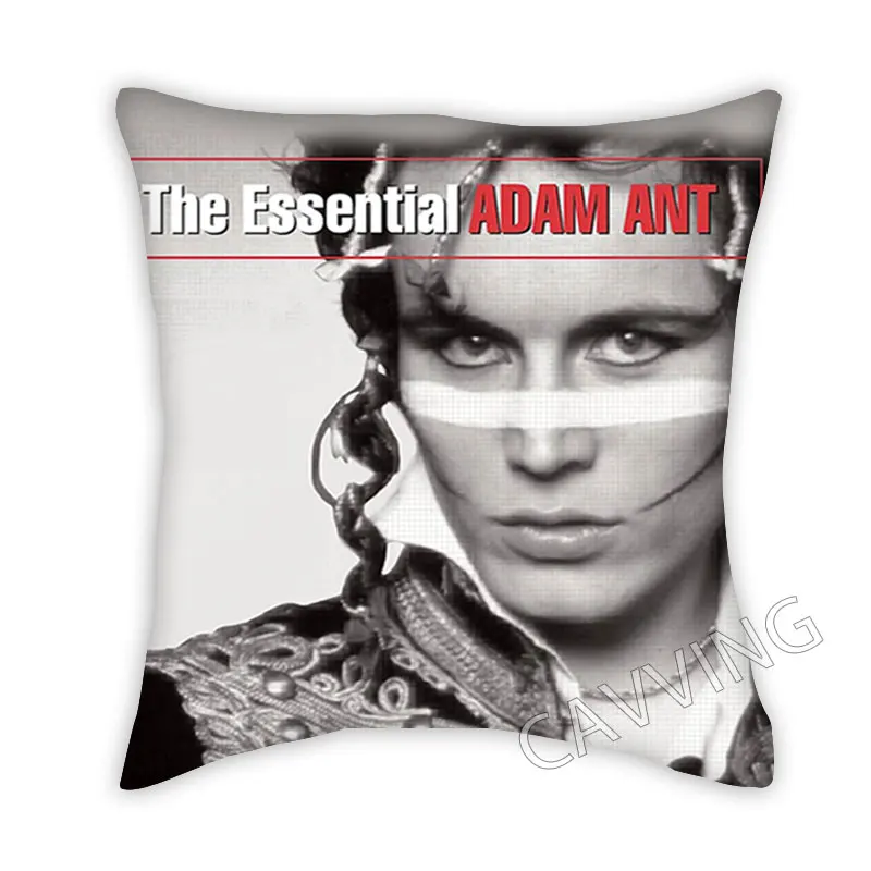 

ADAM ANT 3D Printed Polyester Decorative Pillowcases Throw Pillow Cover Square Zipper Cases Fans Gifts Home Decor