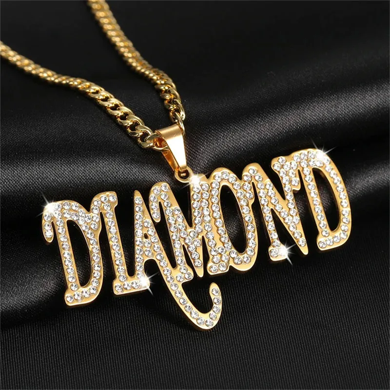 

Custom Made Golden Best Friends Men Mom Male Paired Pendants Engagement Tactical Address School Boho Street Art Famous Brand