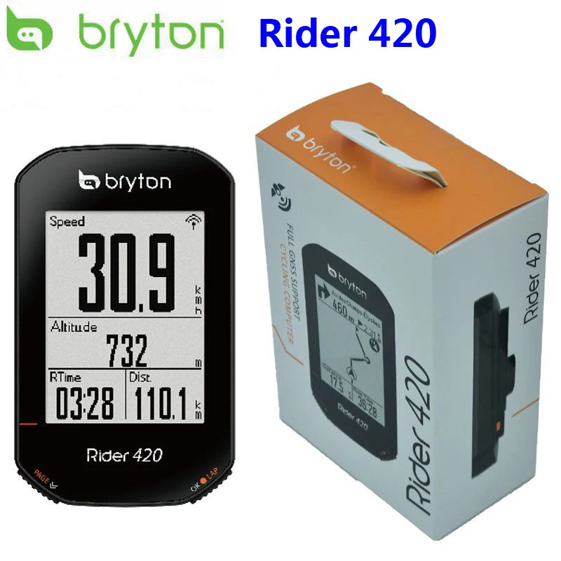 Bryton Rider 420 Gps Cycling Enabled Bike/bike Computer And Bryton