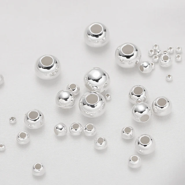 In Jewelry Spacers Genuine 925 Sterling Silver Spacer Beads - 7mm - Foto 6