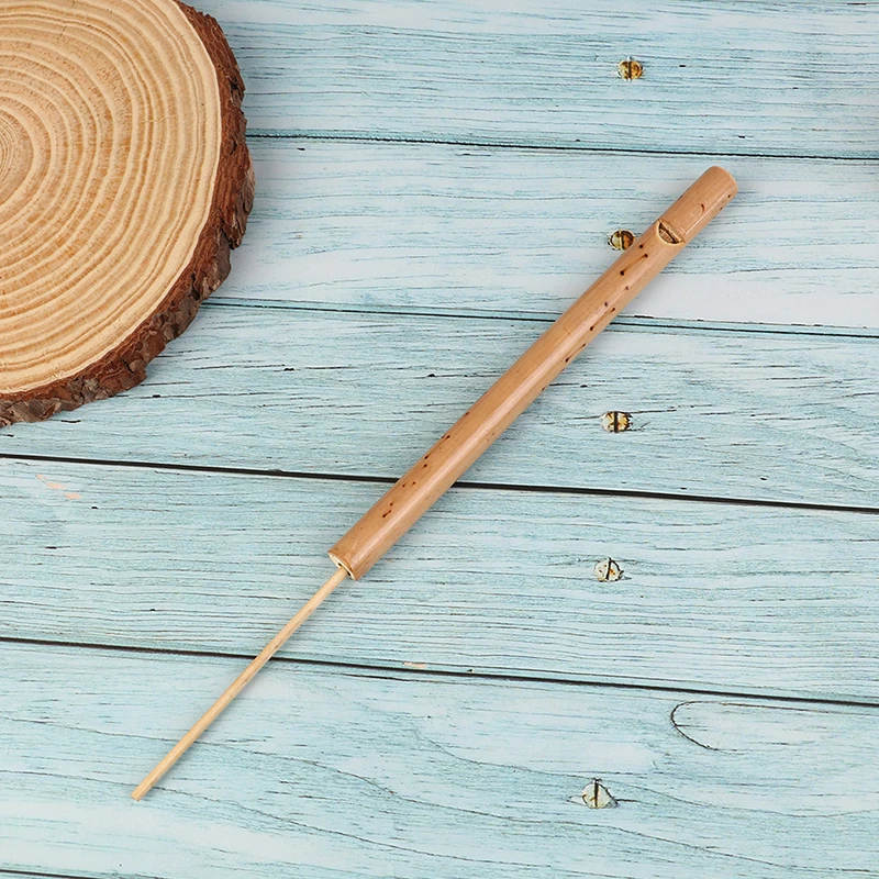 Bamboo Musical Instrument Bird Whistle Flute Mini Music Rhythm Sound Lark Bird Toys For Kids Holiday Gift Whistling Toy 1Pc