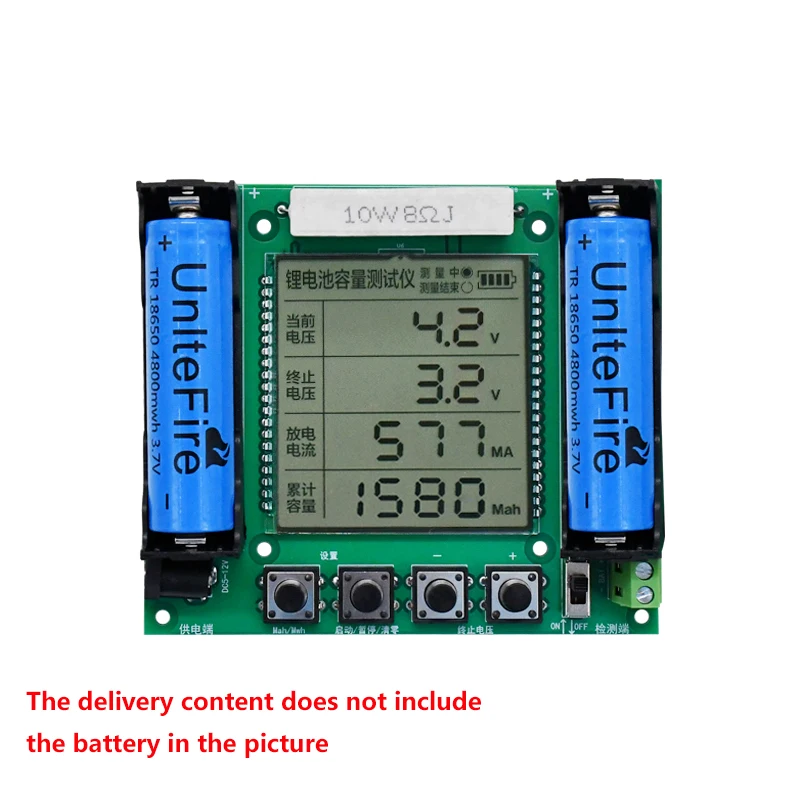 18650 Lithium Battery Capacity Tester Module High Precision XH-M239 LCD Digital Display True Capacity Module MaH/mwH Measurement - AliExpress