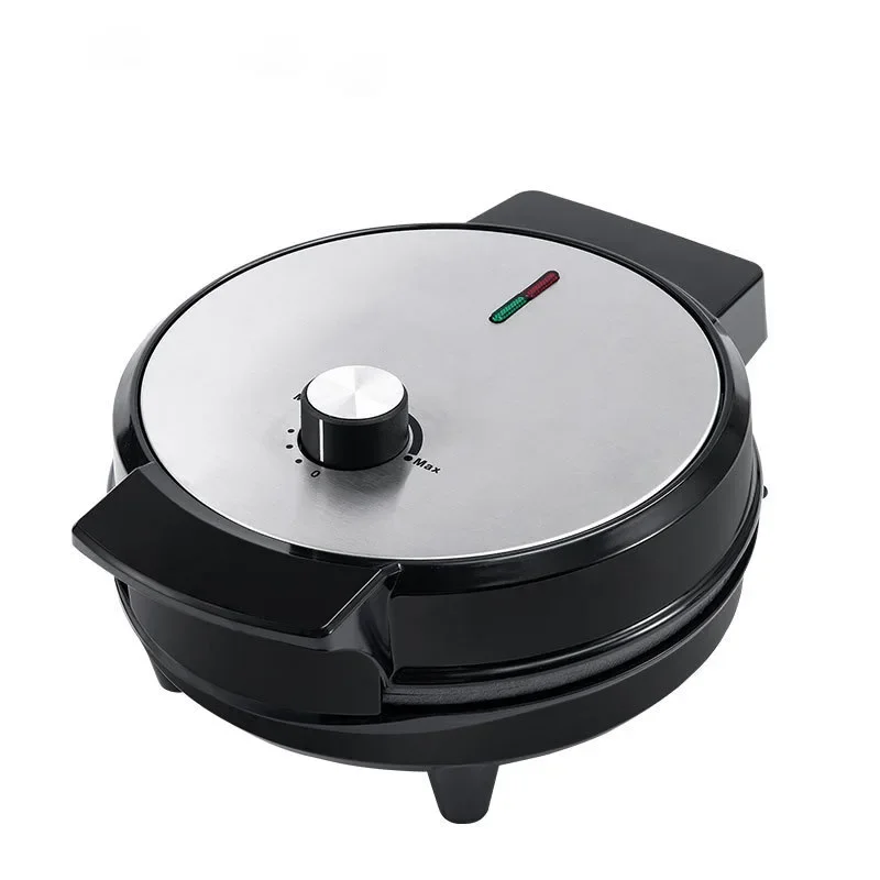 Adjustable Temperature Control Egg Roll Pancake Maker Waffle Machine for Breakfast Snack Cooking Household Appliance