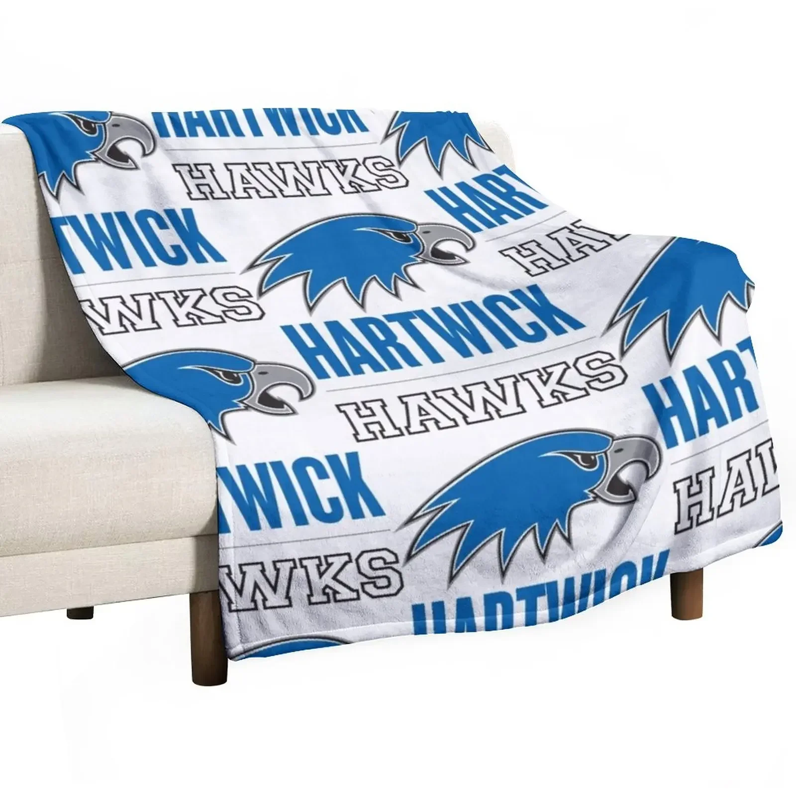 

Hartwick Hawks Throw Blanket Decorative Beds Polar Blankets