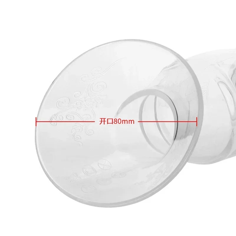 Silicone Sucker Manual Breast Pump Accessories Maternal Milk Collector Holder Baby Breastfeeding Bottle Puerperal Nursing Pump 3