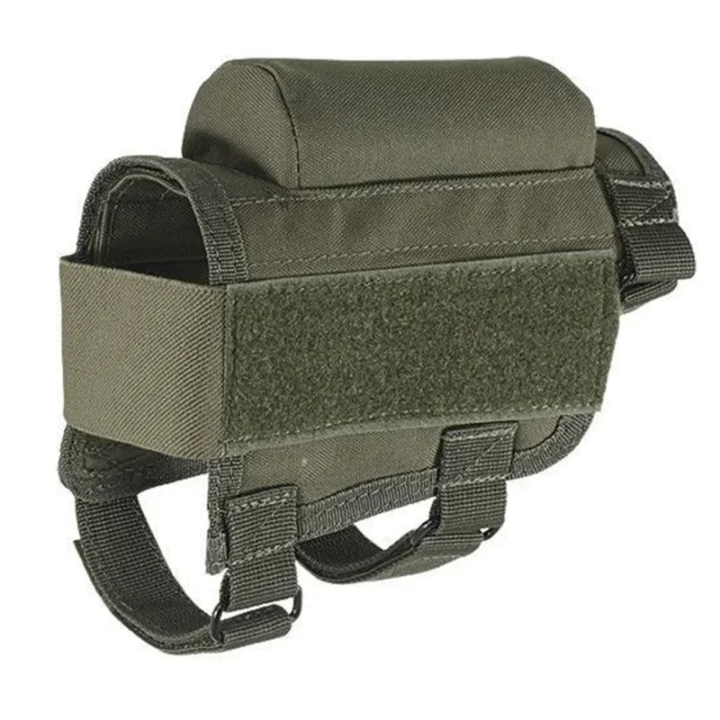 Cheek Rest Pouch Bullet Holder Nylon Riser Pad Ammo Cartridges Bag Hunting