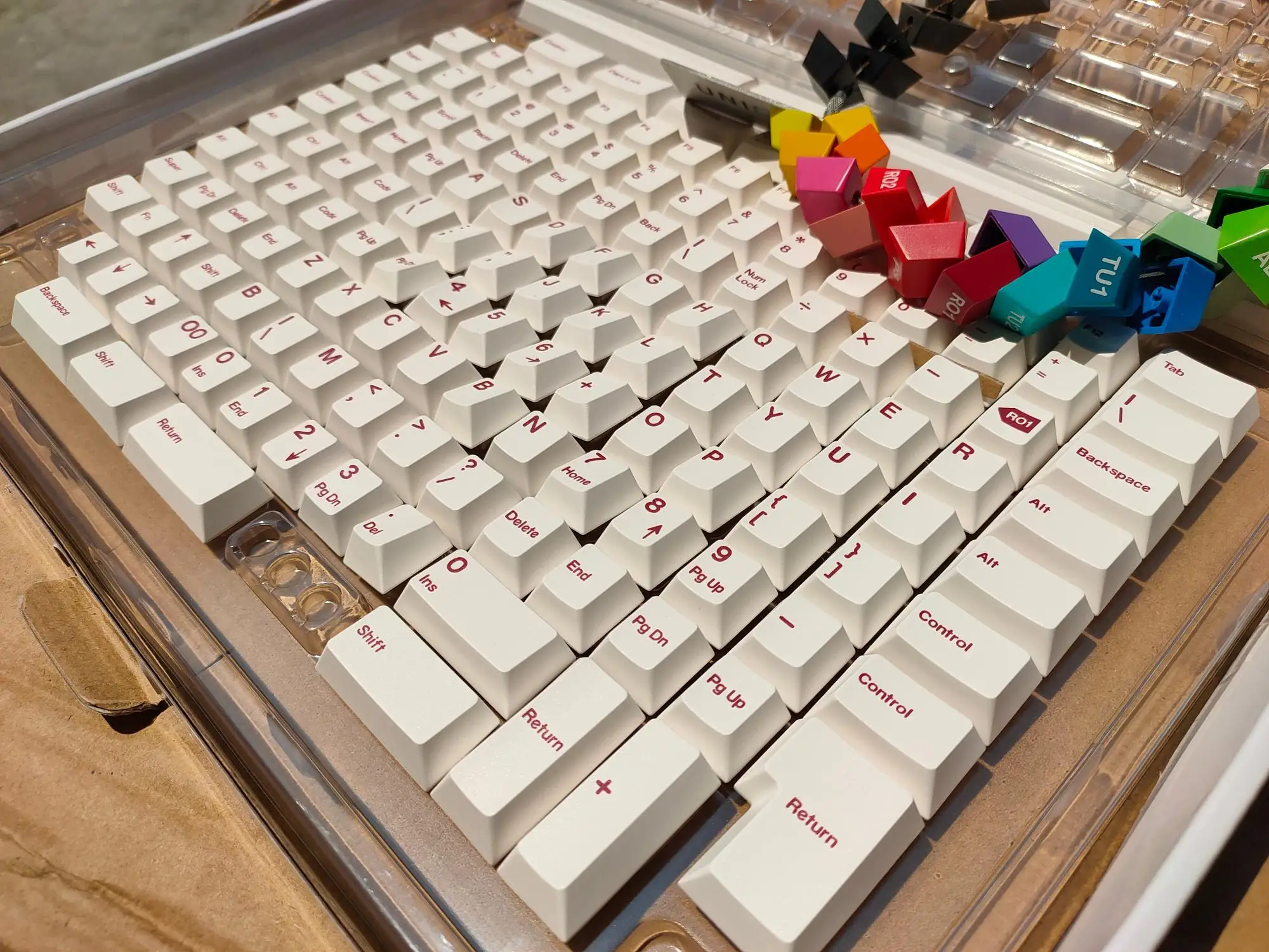 keebox shenpo minimall mecânico keycaps cherry perfil conjunto completo pbt keycaps teclas corante sub teclado mecânico