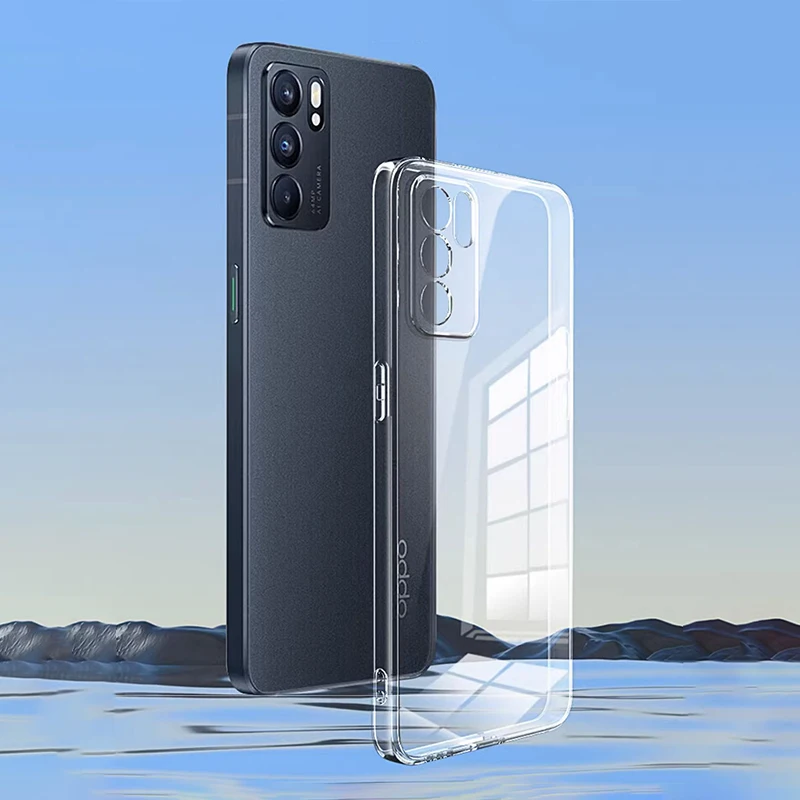 Crystal Clear Soft TPU Transparent Phone Case - Ultra-Thin Original Back Cover