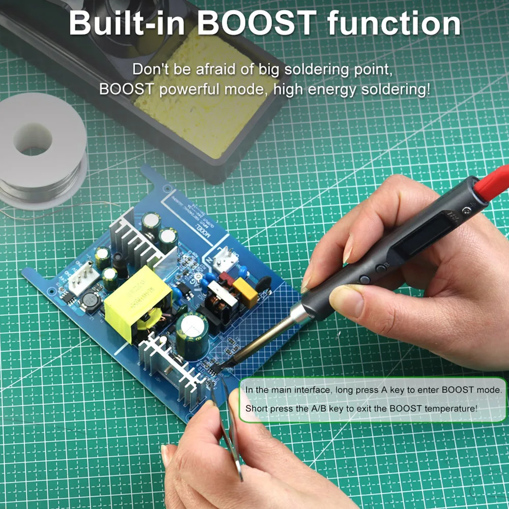 PTS100 Professional Electric Soldering Iron Temperature Control